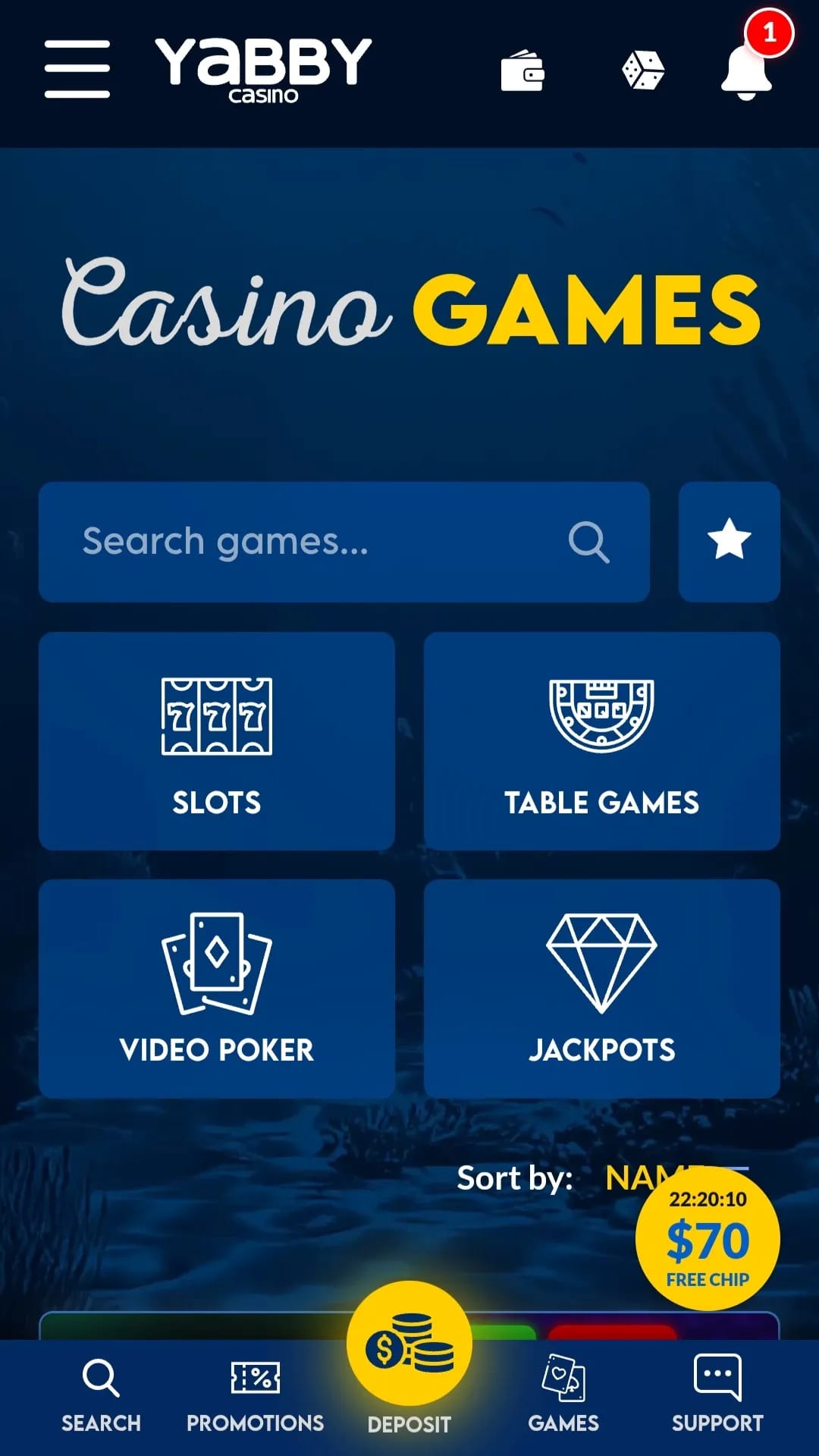 Yabby Casino Italien: garantierter Online-Spaß